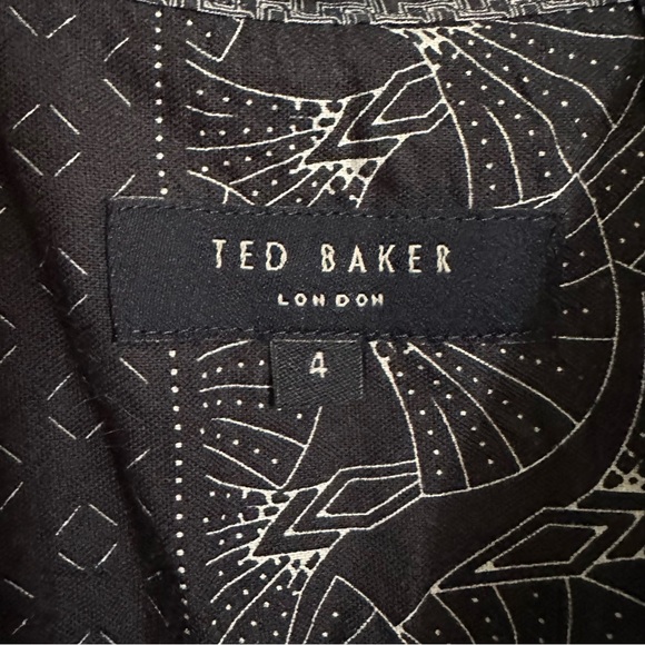 Ted baker button down shirt size 4/M - Picture 2 of 5